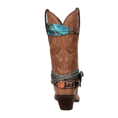 Crush Durango Ladies Accessorize Brn Boots