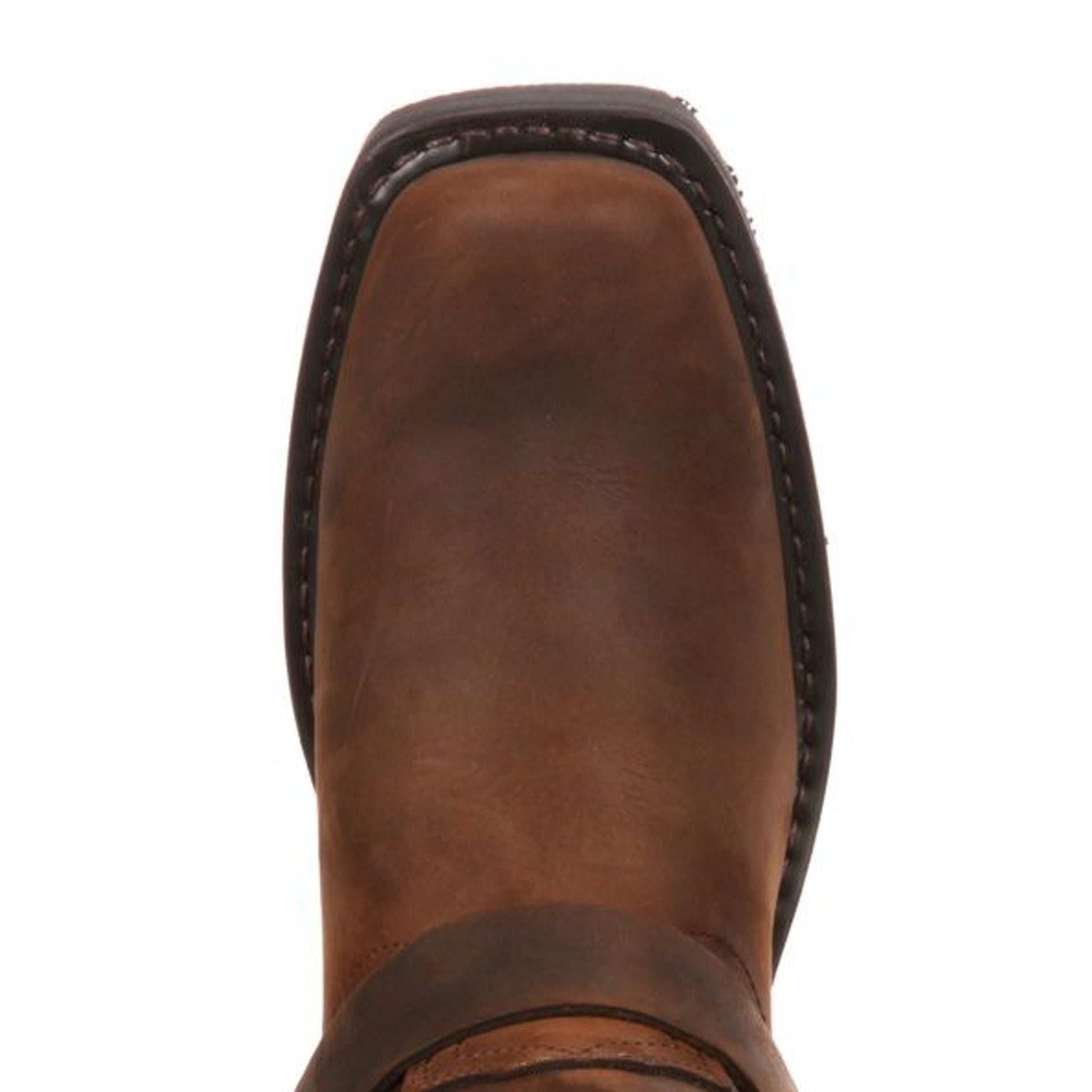 Durango Mens Square Toe Brown Harness Boots