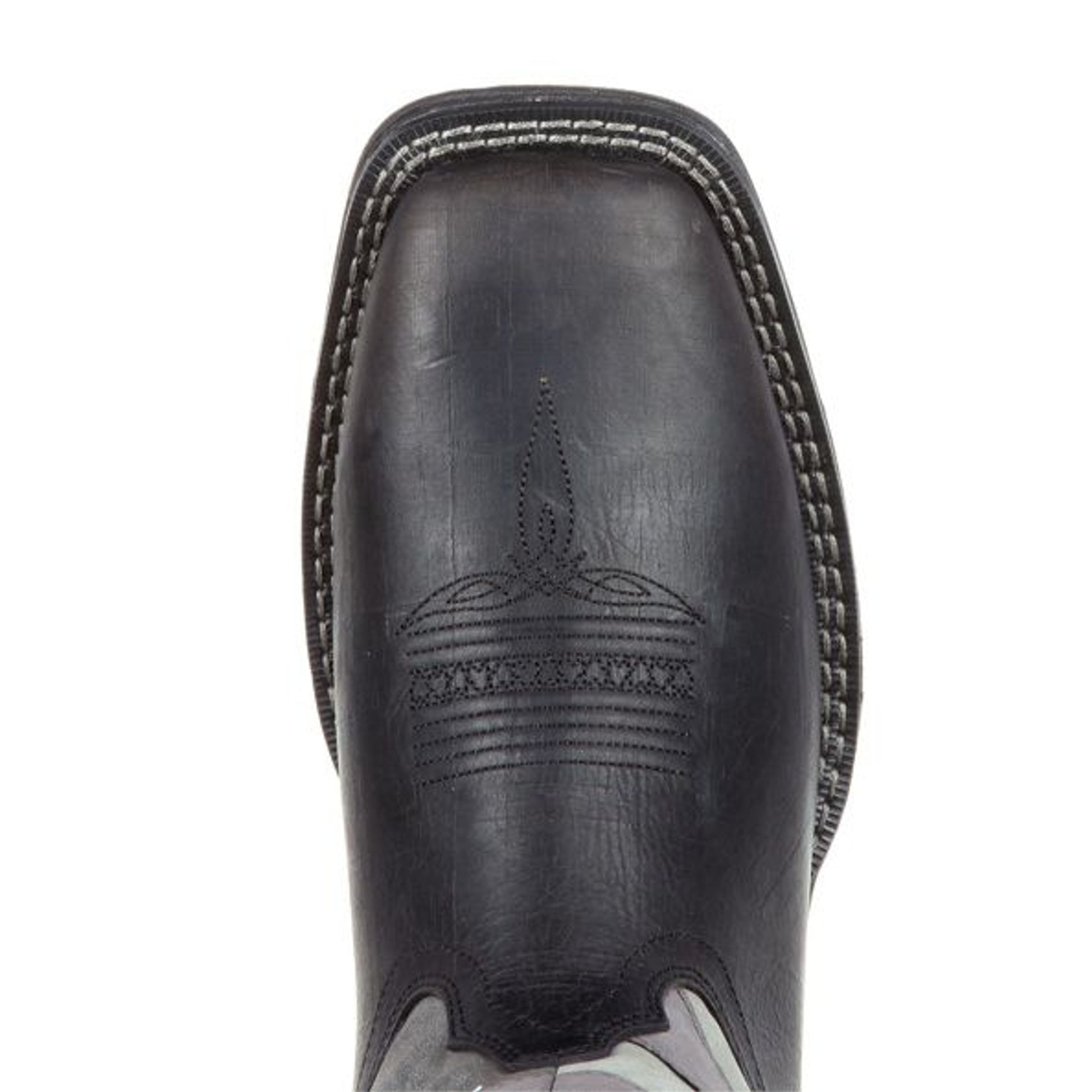 Rebel Durango Mens Sq Faded Blk Flag Boots