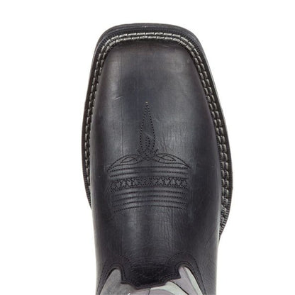 Rebel Durango Mens Sq Faded Blk Flag Boots