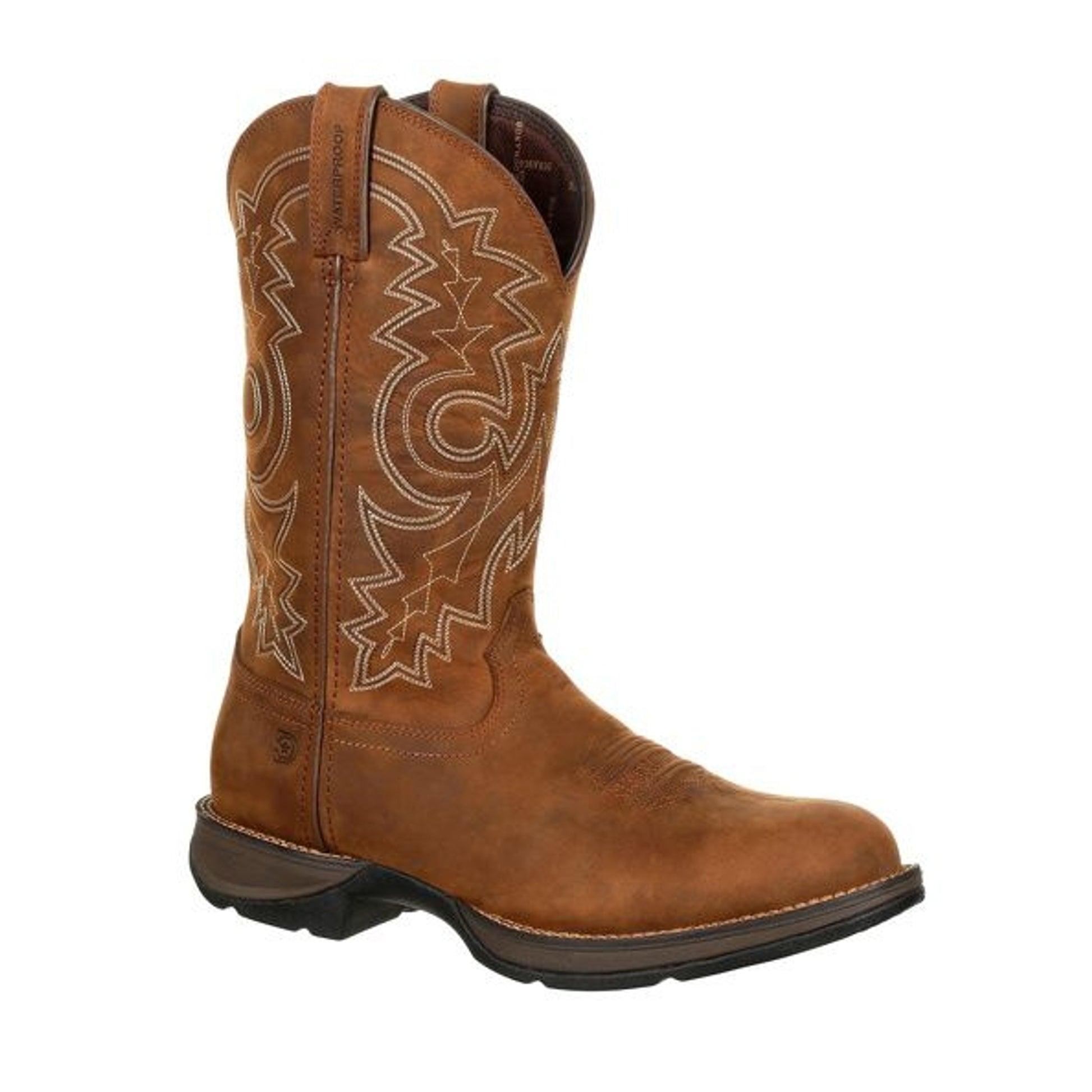 Rebel Durango Mens WP Rnd Toe Coyote Boots