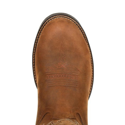 Rebel Durango Mens WP Rnd Toe Coyote Boots