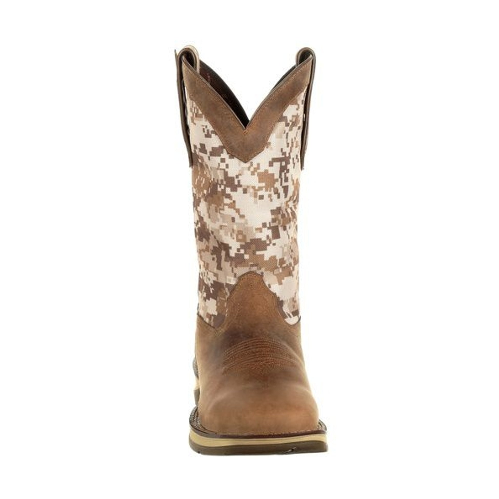 Rebel Durango Mens Desert Camo Sq Toe Boots