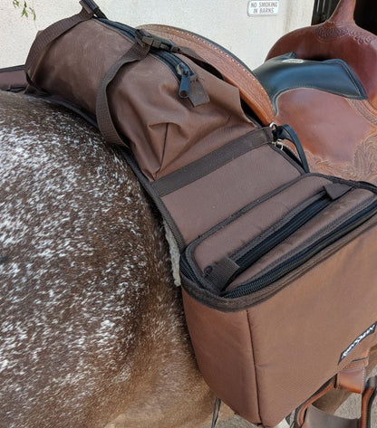 Reinsman Insulated Saddle Bag with Cantle Bag