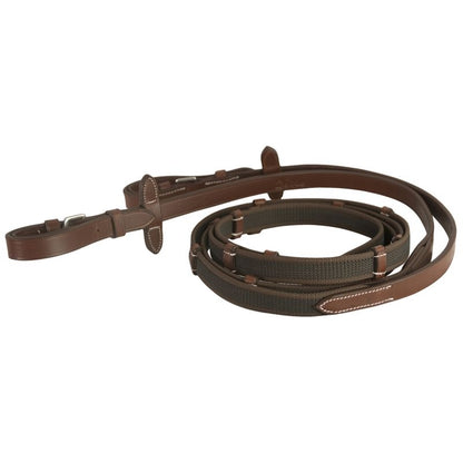 DaVinci Web Rubber Anti-Slip Rein/Buckle