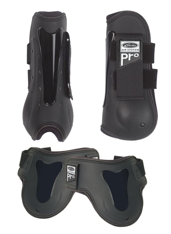 Lami-Cell Pro-Air Boot Set/4 Horse Black