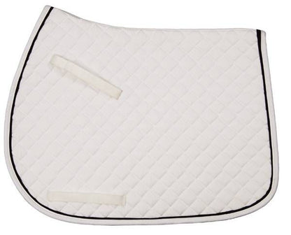 TuffRider Basic All Purpose Saddle Pad with Piping