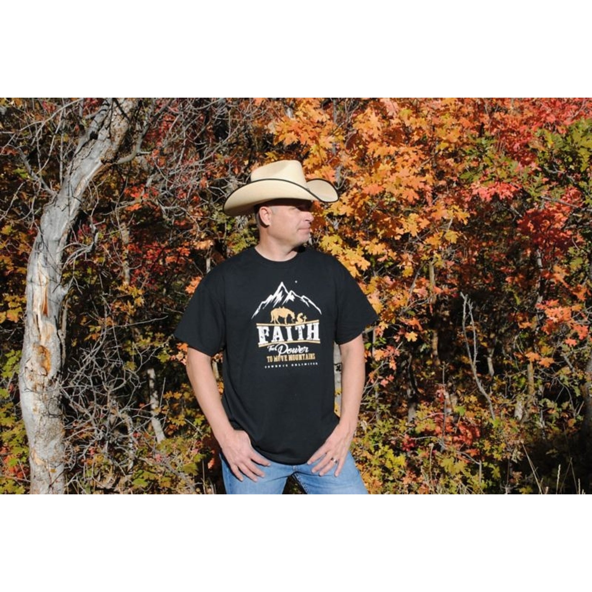 Faith the Power to Move Mountains T-shirt