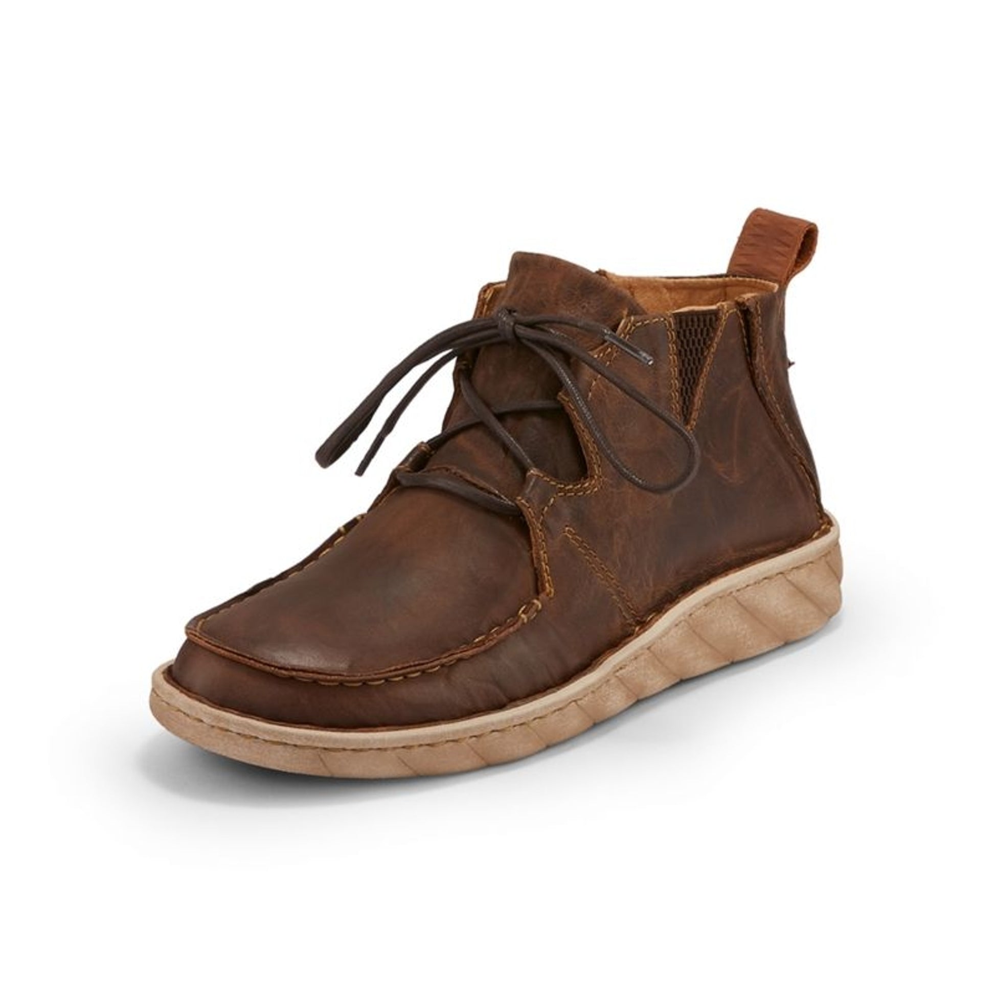 Tony Lama Mens Estancia Tan Brown Mocs