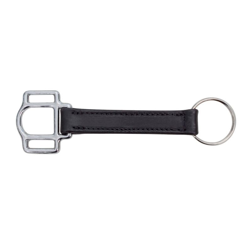 Personalized Halter Cheek Leather Keychain