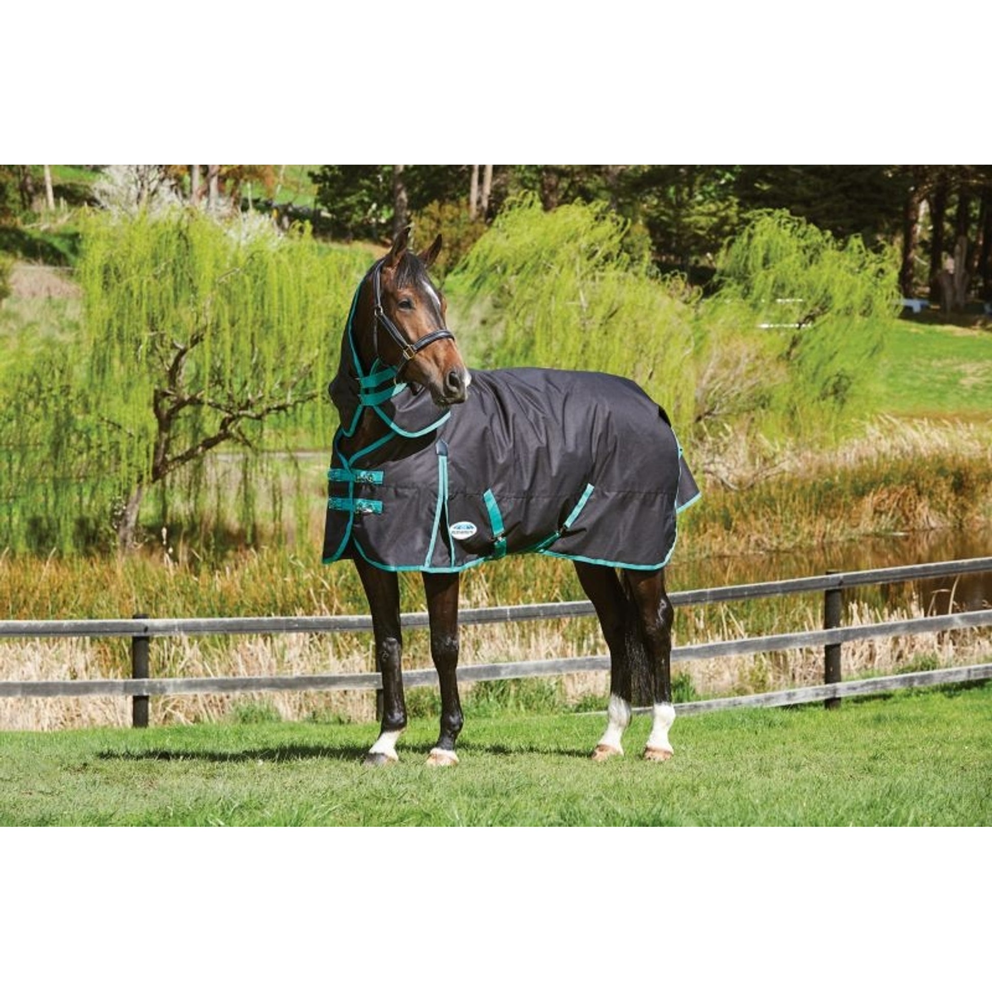 Weatherbeeta Green-Tec 900D Detach-A-Neck Medium Turnout