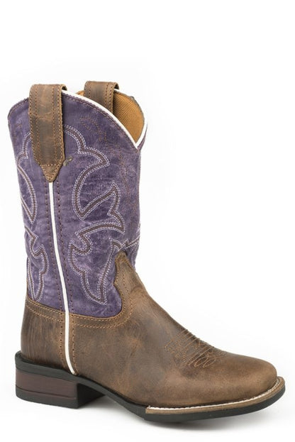 Roper Little Kids Monterey Sq Toe Boots