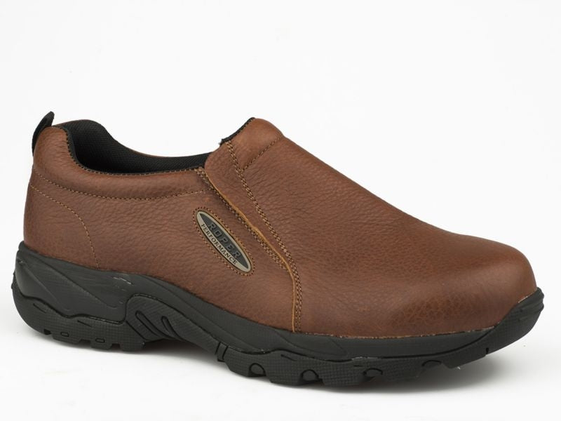 Roper Mens Airlight Leather Slip-On