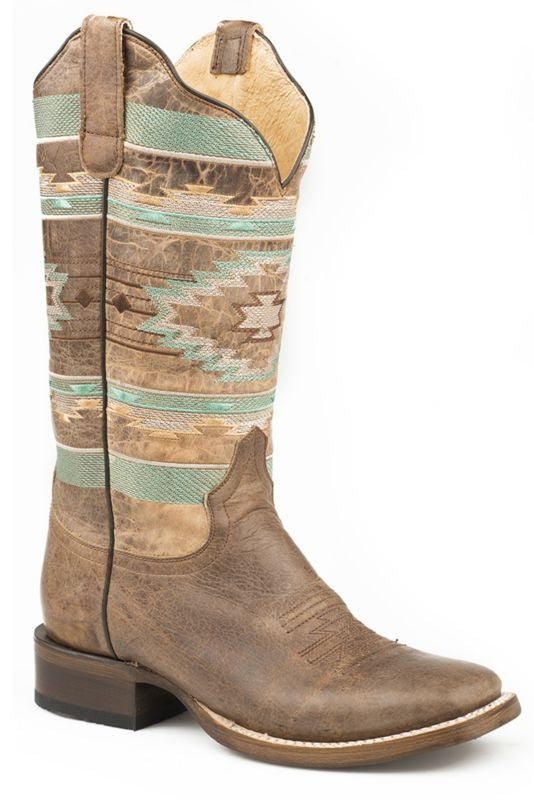 Roper Ladies Flex Mesa Sq Toe Boots