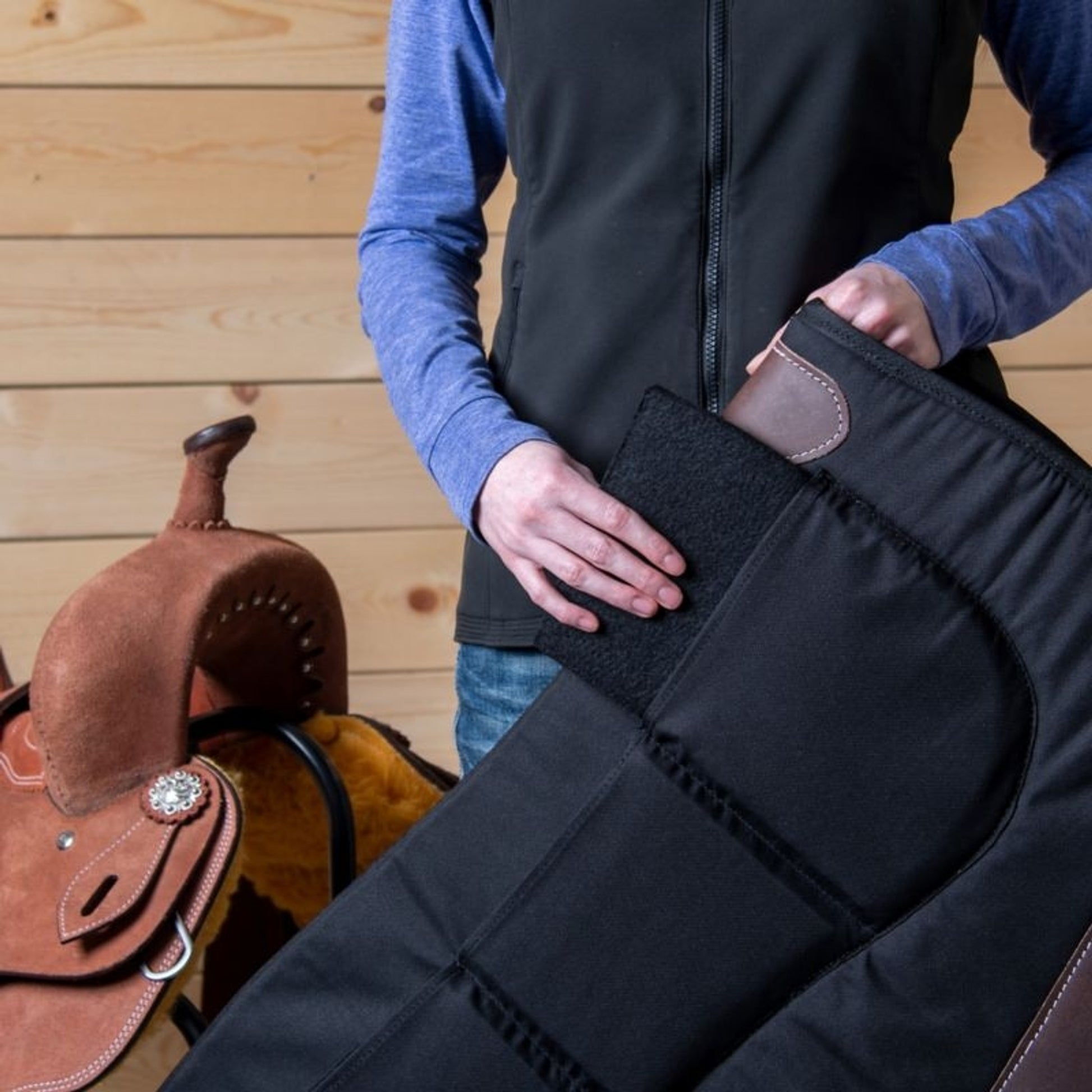Tough1 Competition Shim Saddle Pad