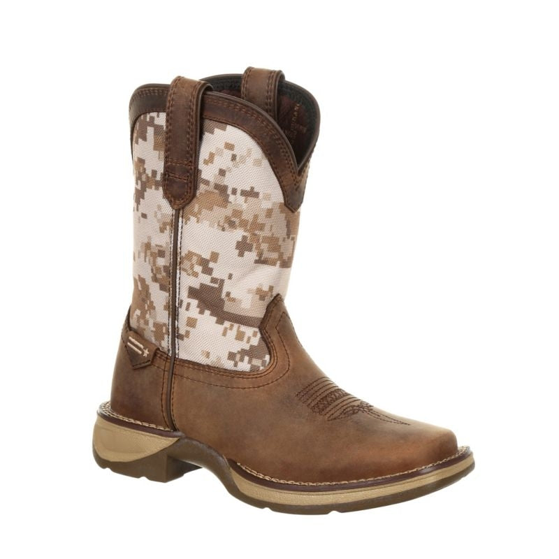 Durango Big Kids Camo Sq Toe Boots