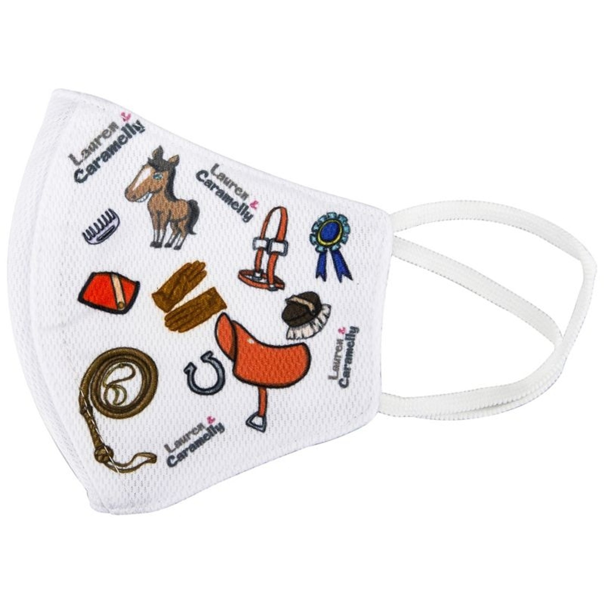 Lauren and Caramelly Kids Face Masks 2-Pack