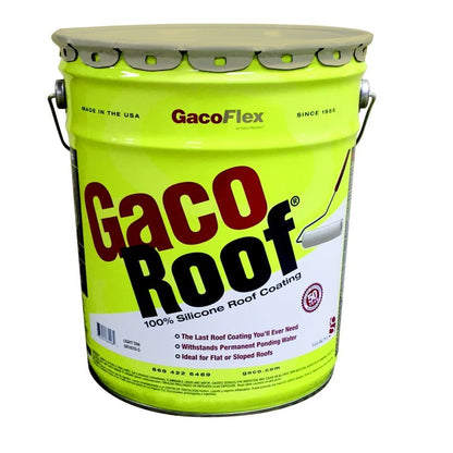 GacoRoof Silicone Roof Coating 5 Gallon