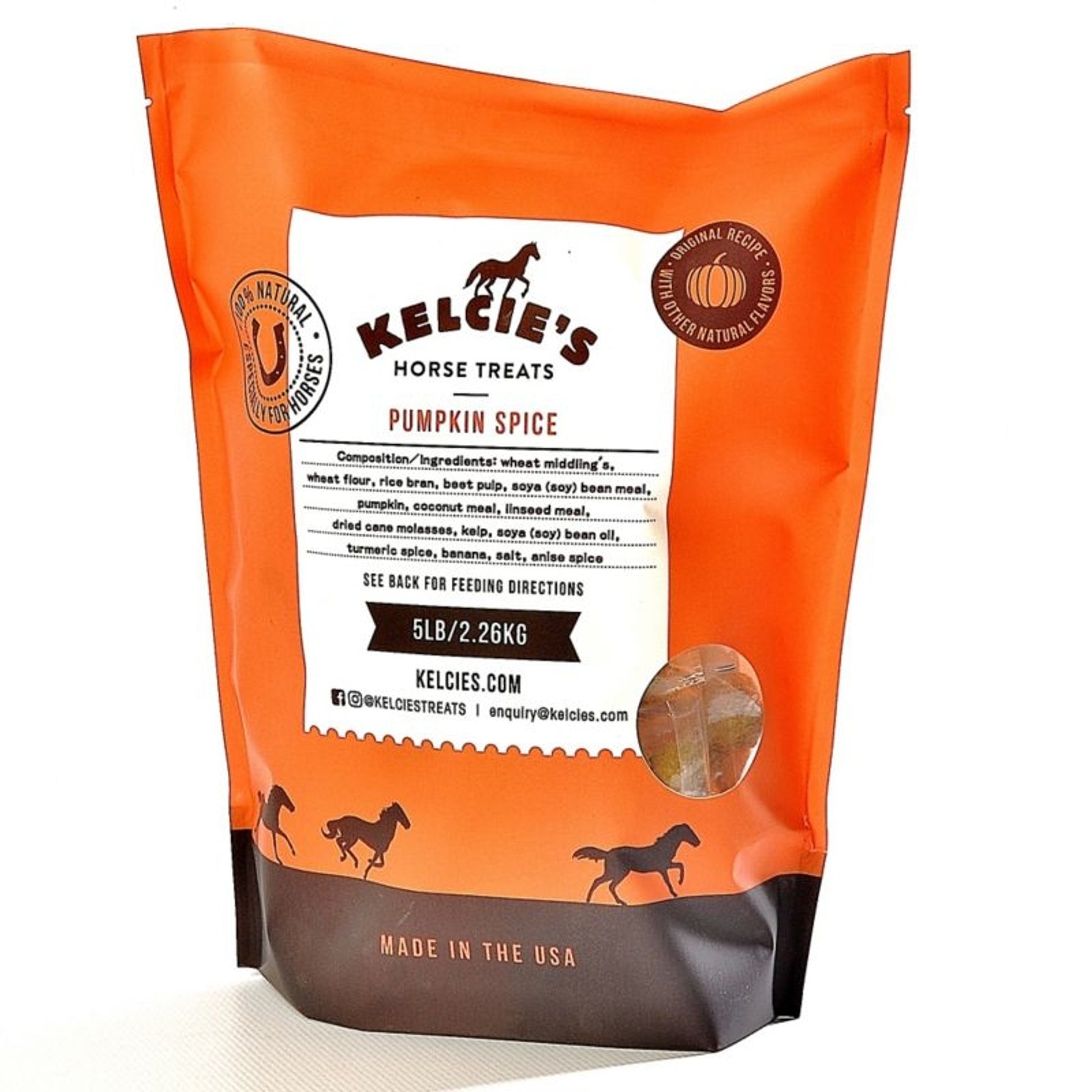 Kelcies Pumpkin Spice Horse Treats