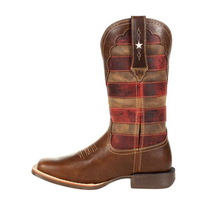 Durango Ladies Pro Vint Flag Star Boot