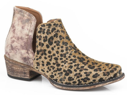 Roper Ladies Ava Faux Leopard Boots