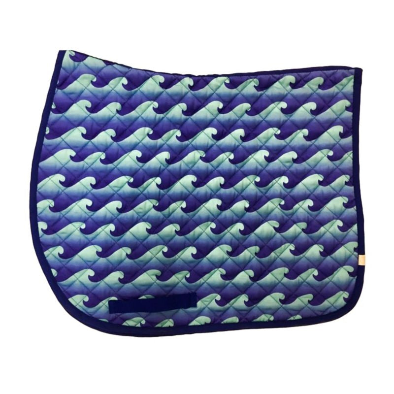 Lettia Embroidered Wave Baby Pad Saddle Liner