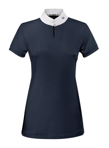 EQODE Womens Show Shirt Keyhole Collar