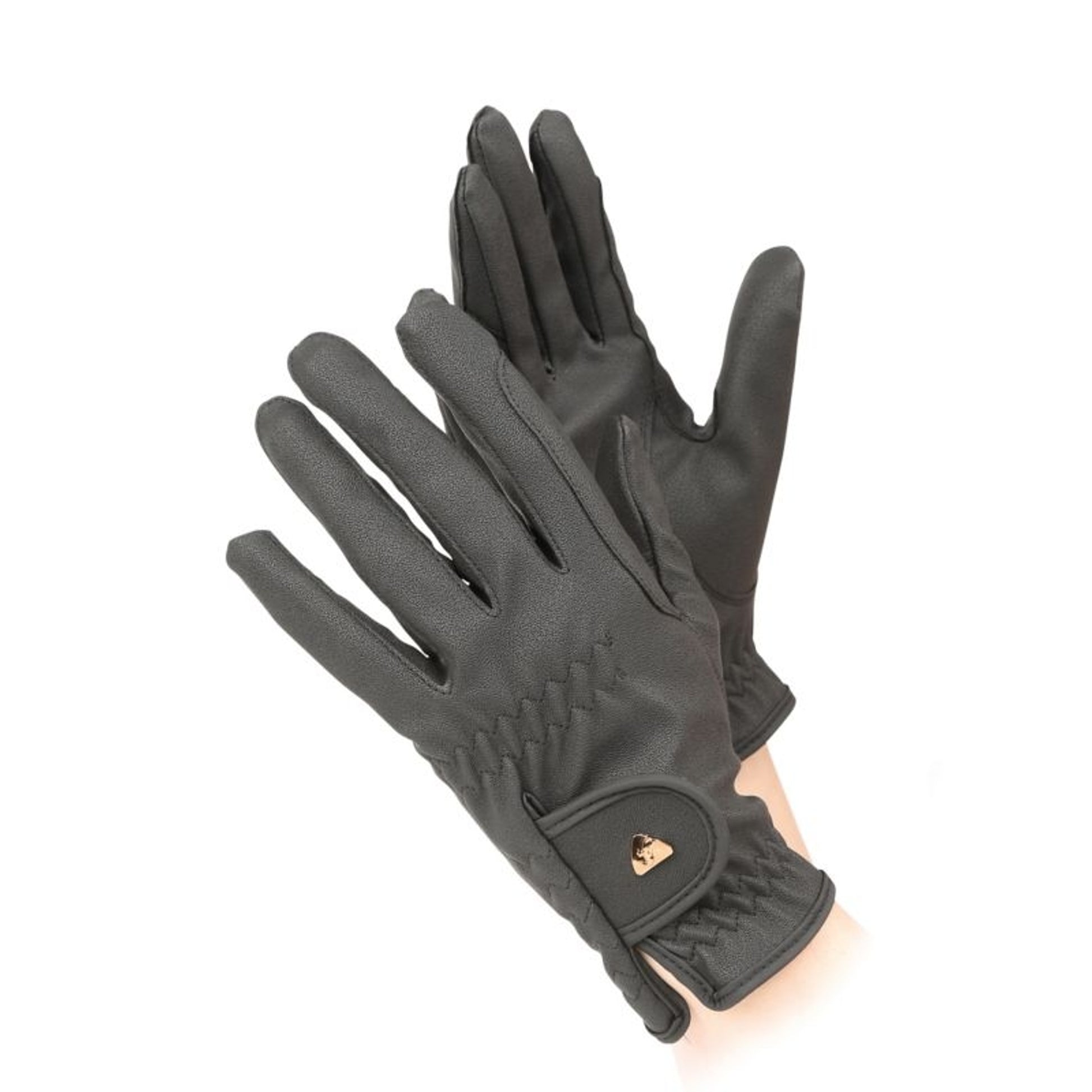 Aubrion Ladies PU Riding Gloves