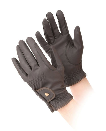Aubrion Ladies PU Riding Gloves
