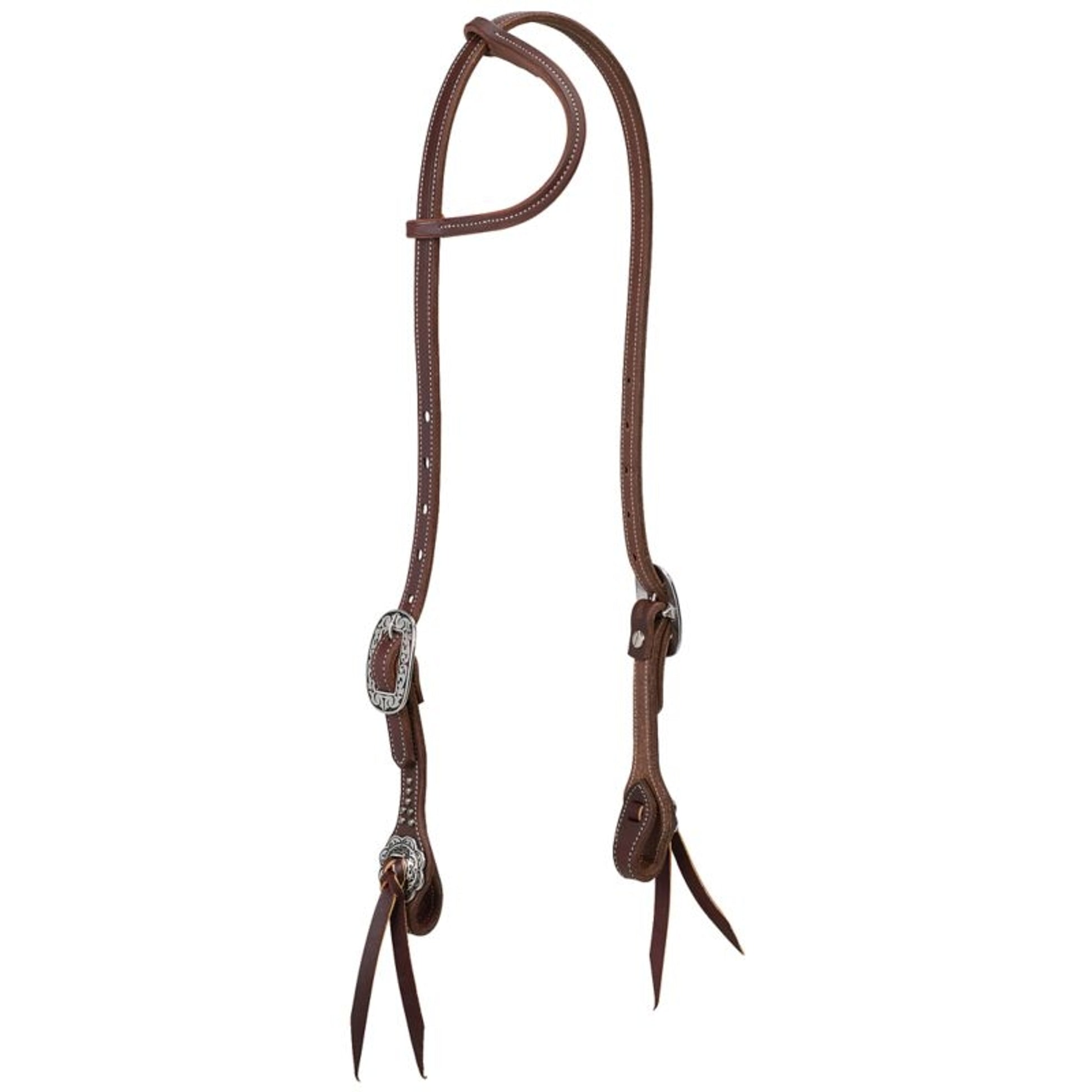 Weaver Leather Floral Sliding Ear Headstall