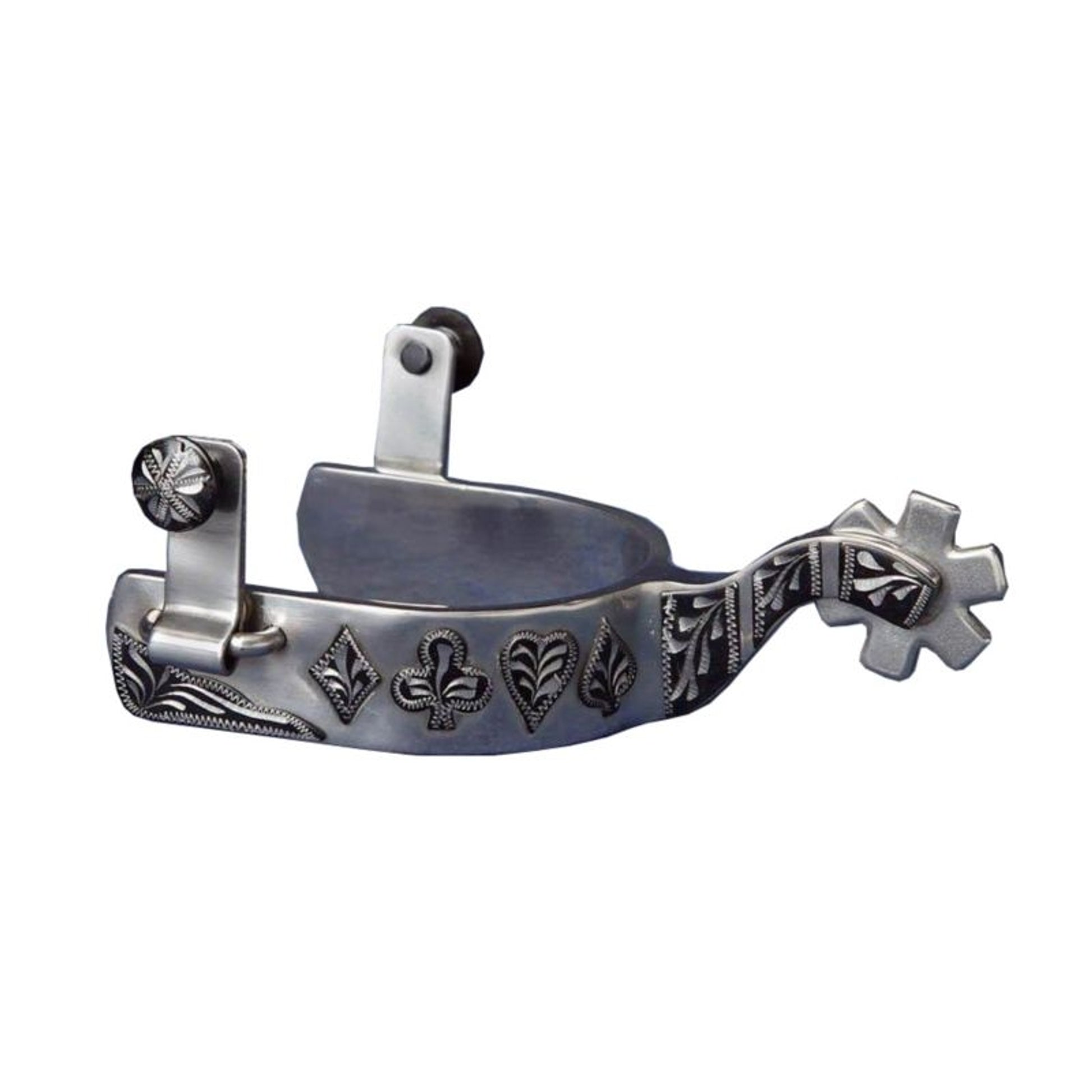 Colorado Saddlery SS Black Hills Gambler Spurs