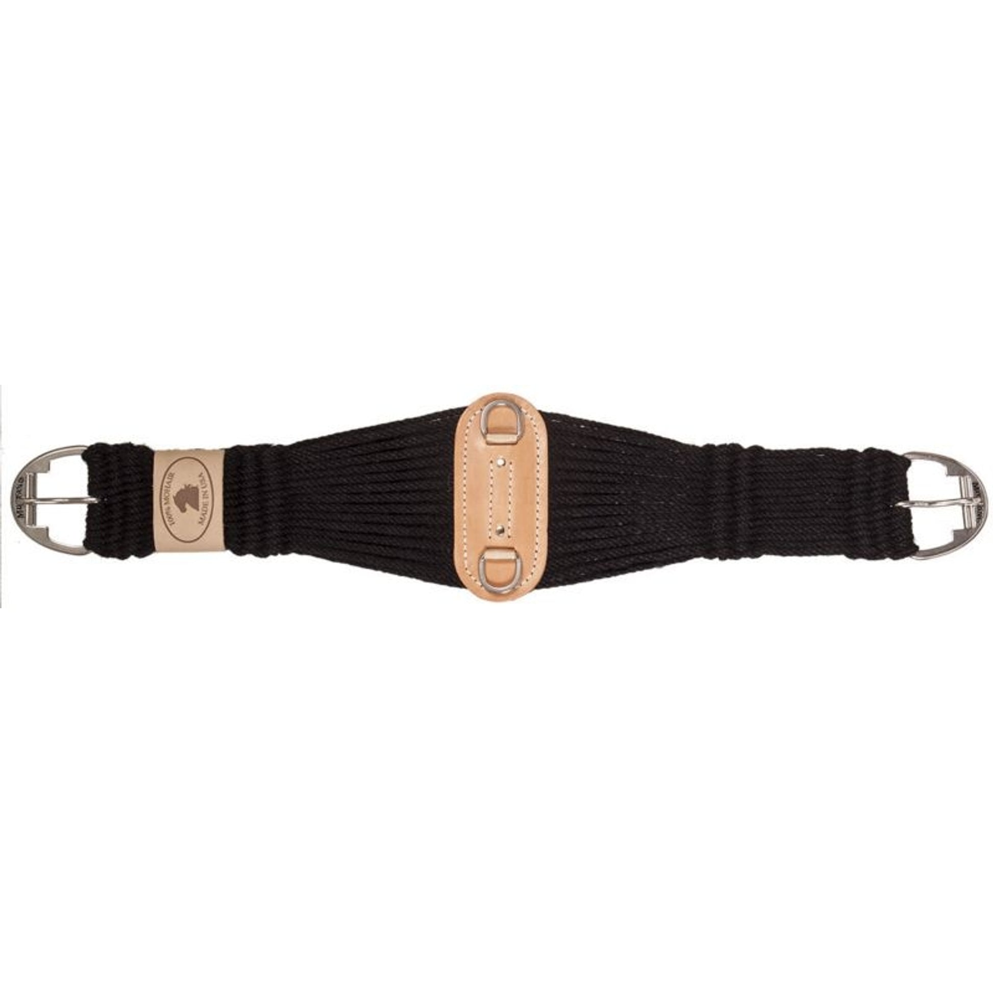 Mustang Pro-Roller Black Mohair Roper Cinch