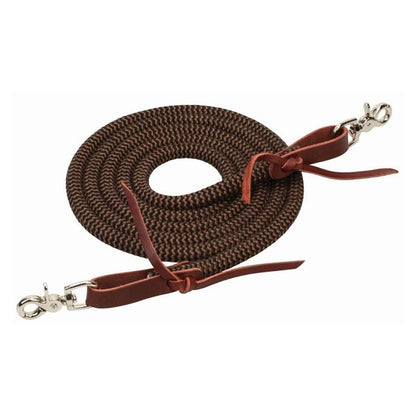 Weaver EcoLuxe Bamboo Round Trail Reins 10Ft