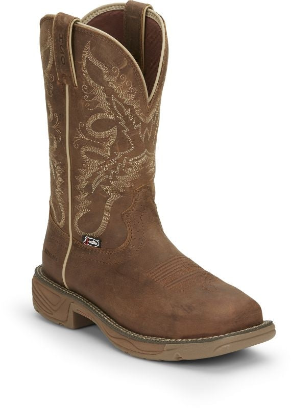 Justin Ladies Rush Sq Toe Work Boots