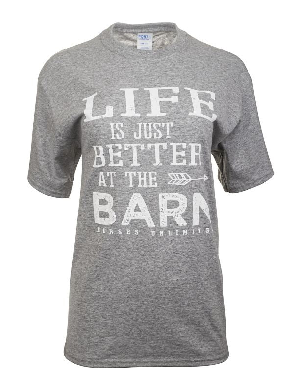 At Barn Adult T-Shirt