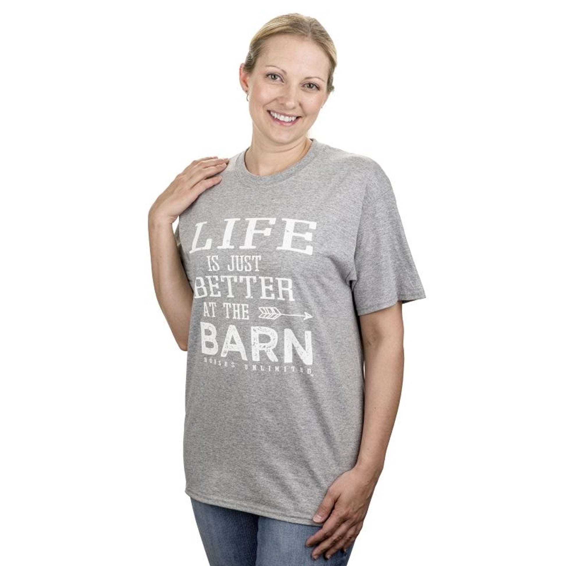 At Barn Adult T-Shirt