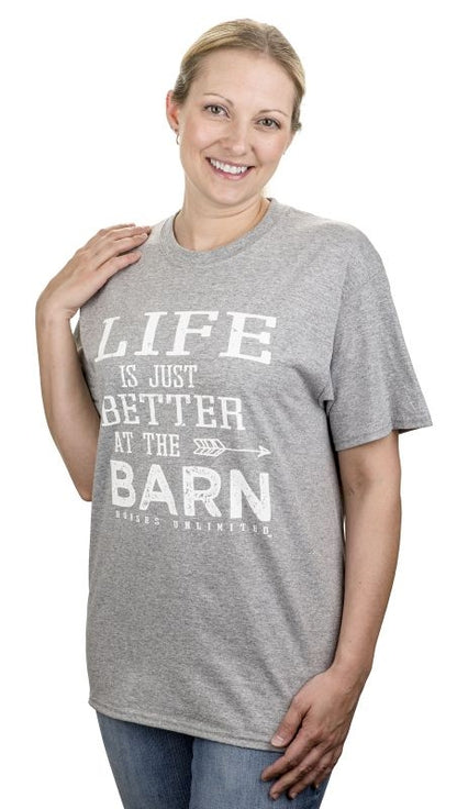 At Barn Adult T-Shirt