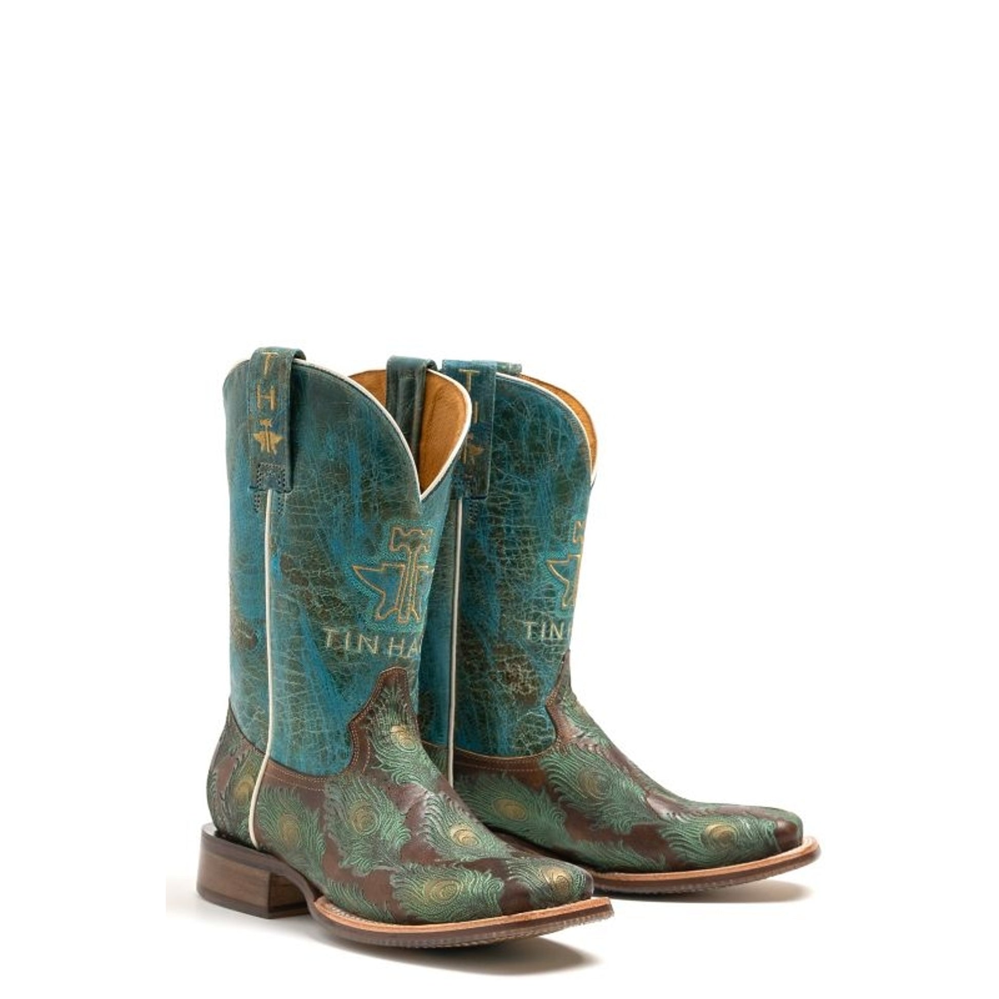 Tin Haul Ladies Feather Boots