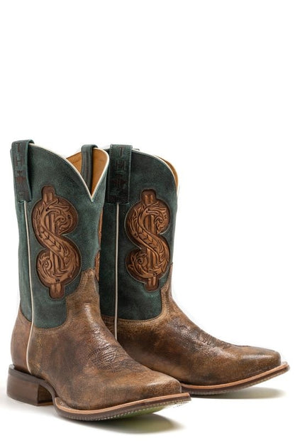 Tin Haul Mens Top Dollar Boots