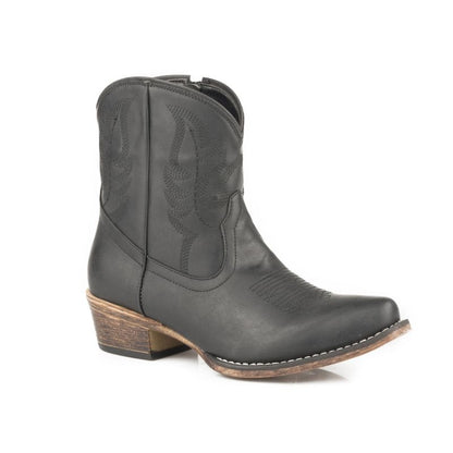 Roper Ladies Shay Smooth Snip Booties