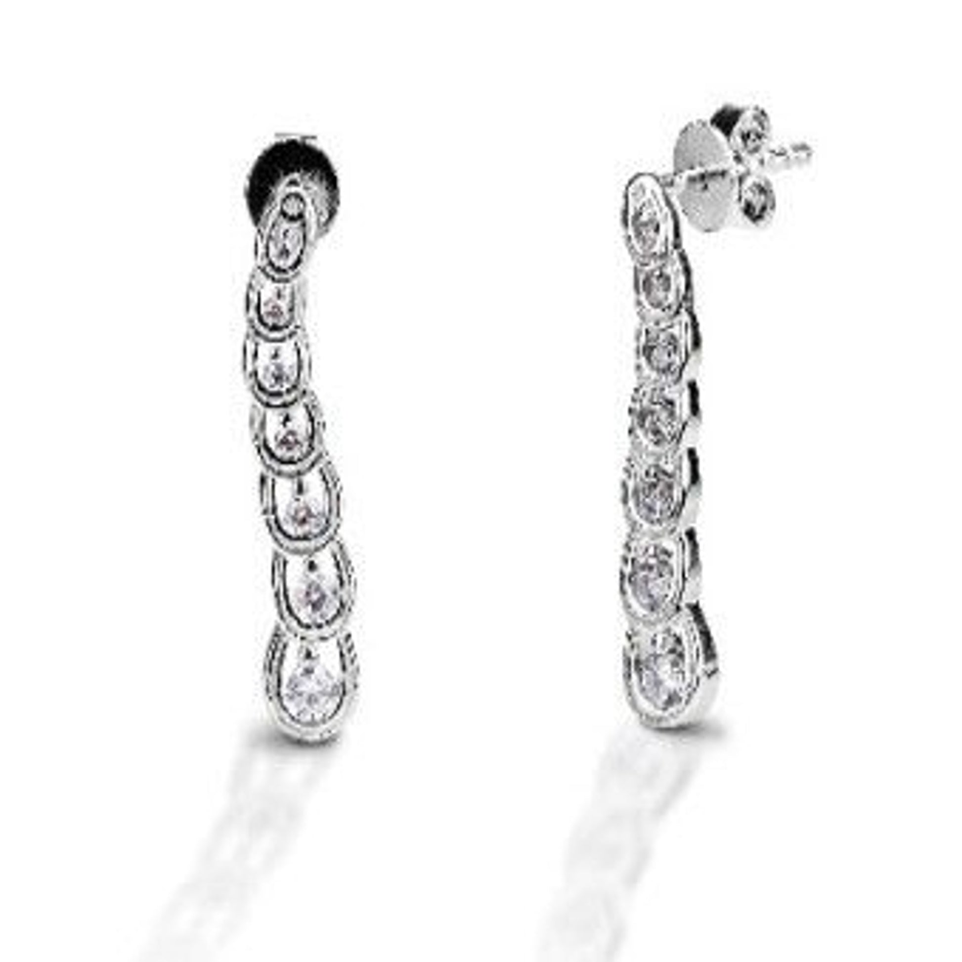 Kelly Herd Horseshoe Journey Earrings