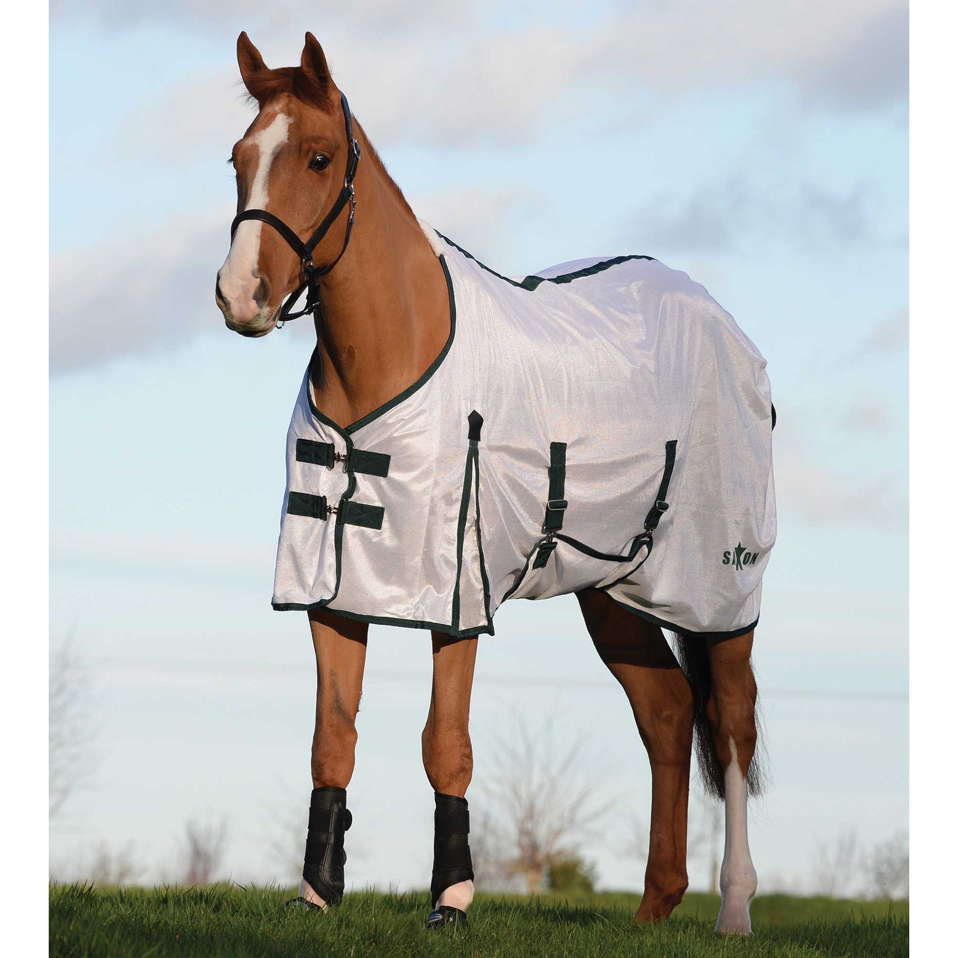 Saxon Mesh Fly Sheet Standard Neck