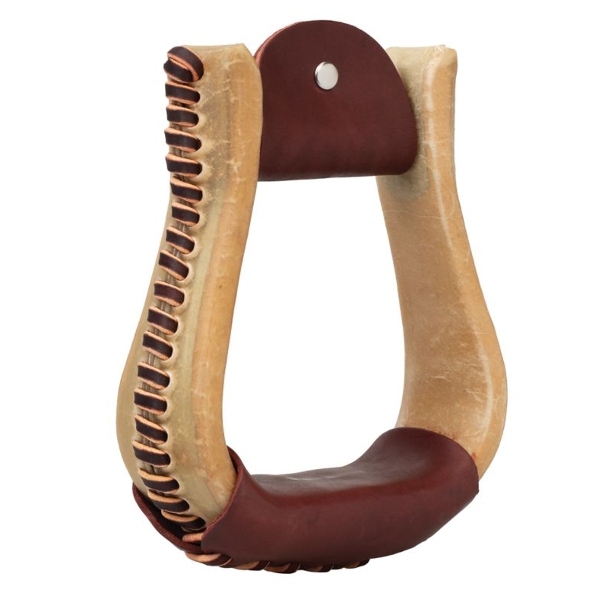 Weaver Rawhide 3in Neck Bell Stirrups