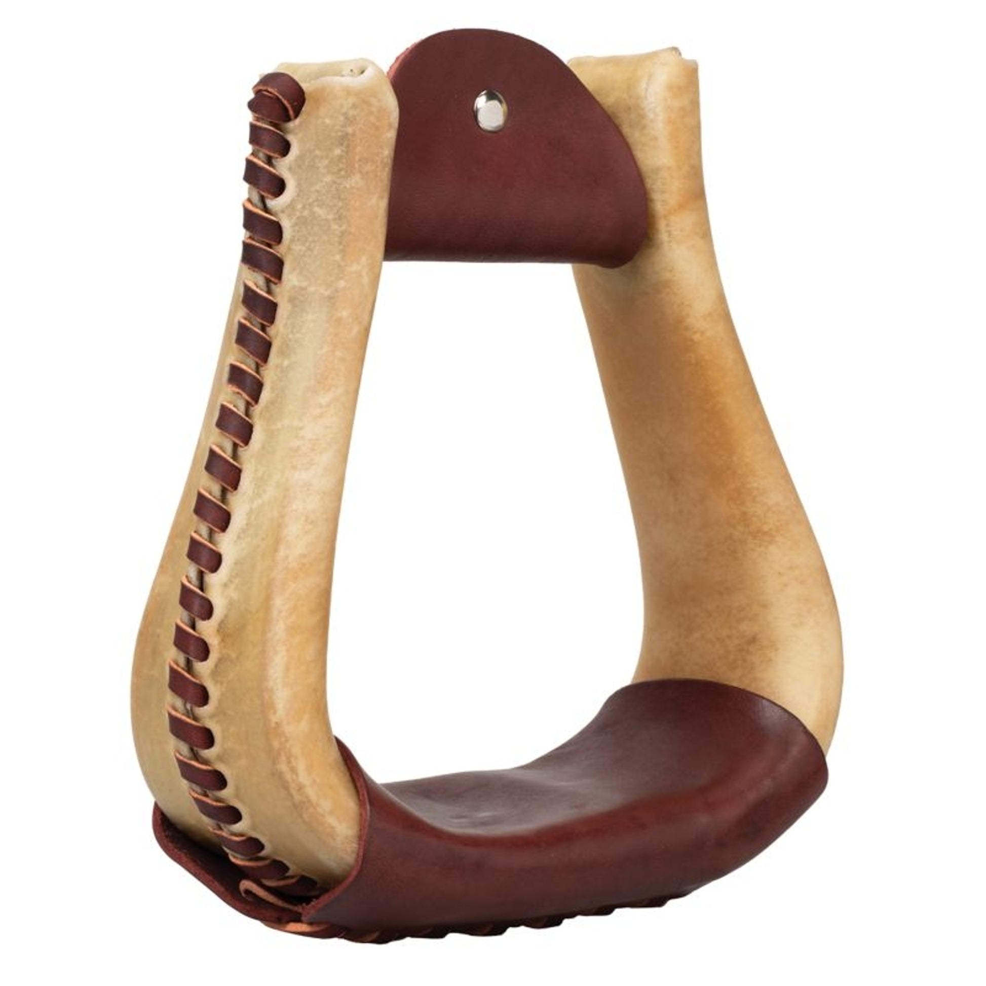 Weaver Rawhide 3 1/4in Neck Bell Stirrups