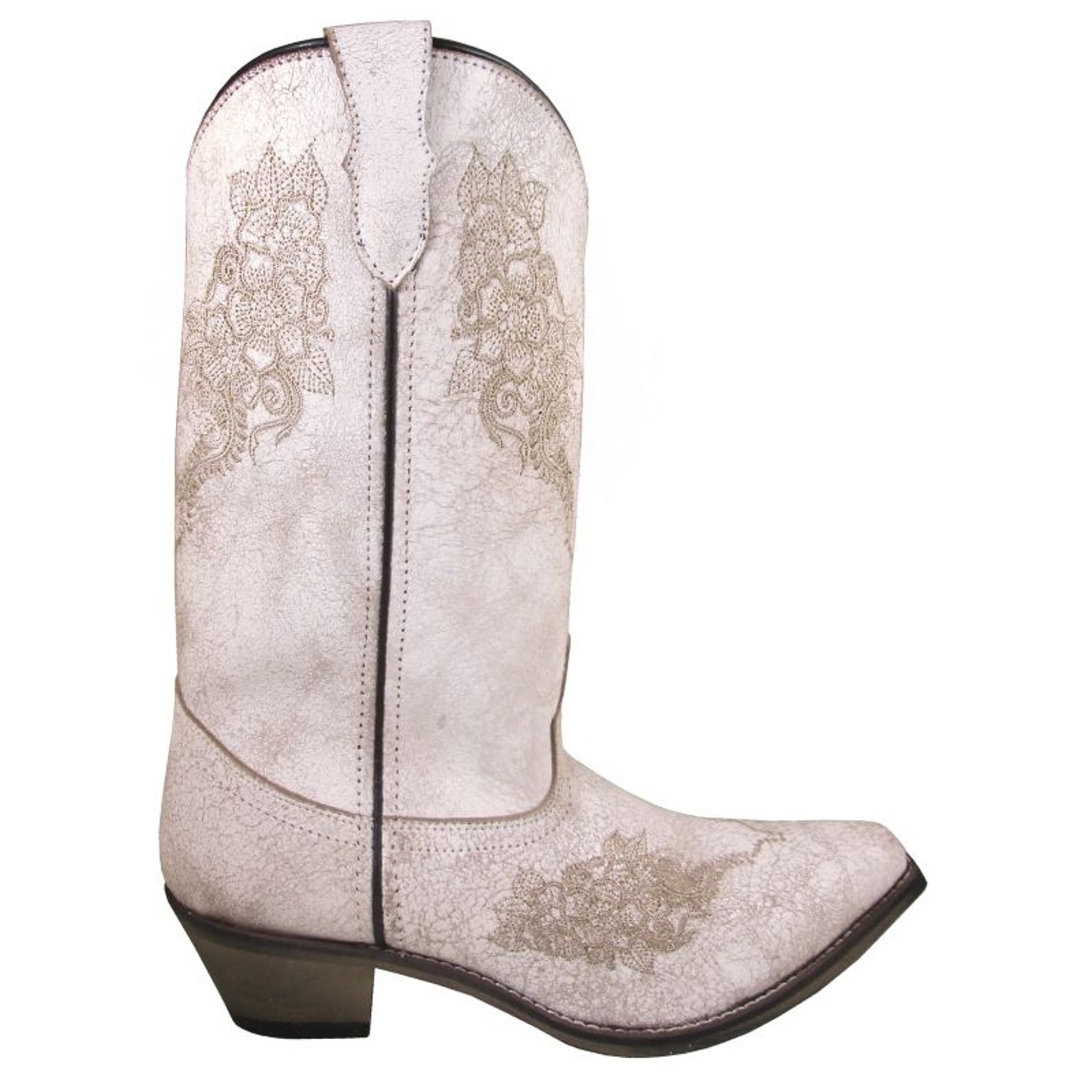 Smoky Mountain Ladies Ashley White Boots