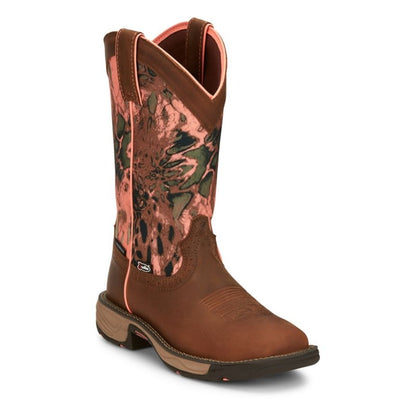 Justin Womens Rush Square Toe Boots