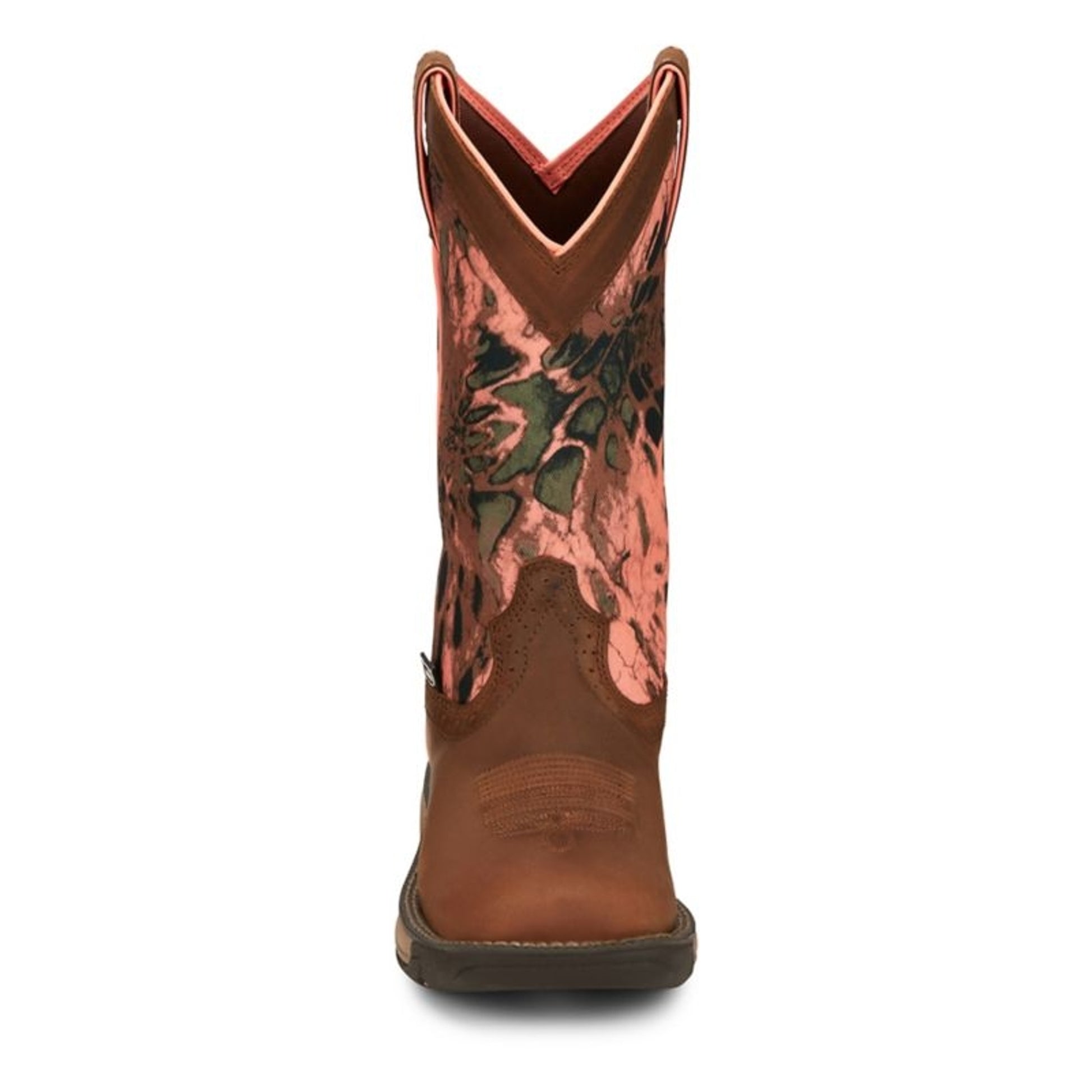 Justin Womens Rush Square Toe Boots