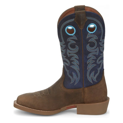Justin Mens Stempede Sq Toe Boots