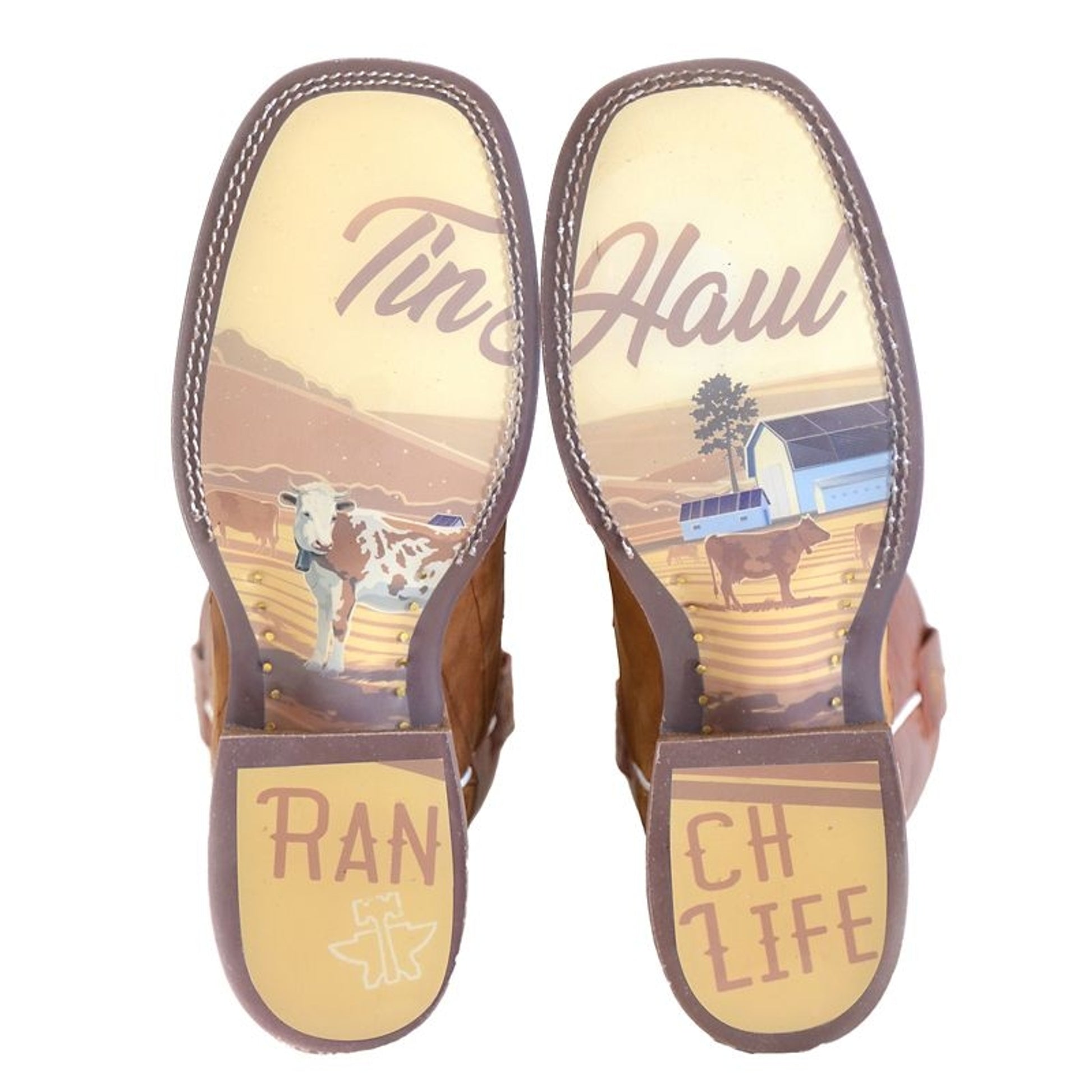 Tin Haul Mens Ranch Life Boots