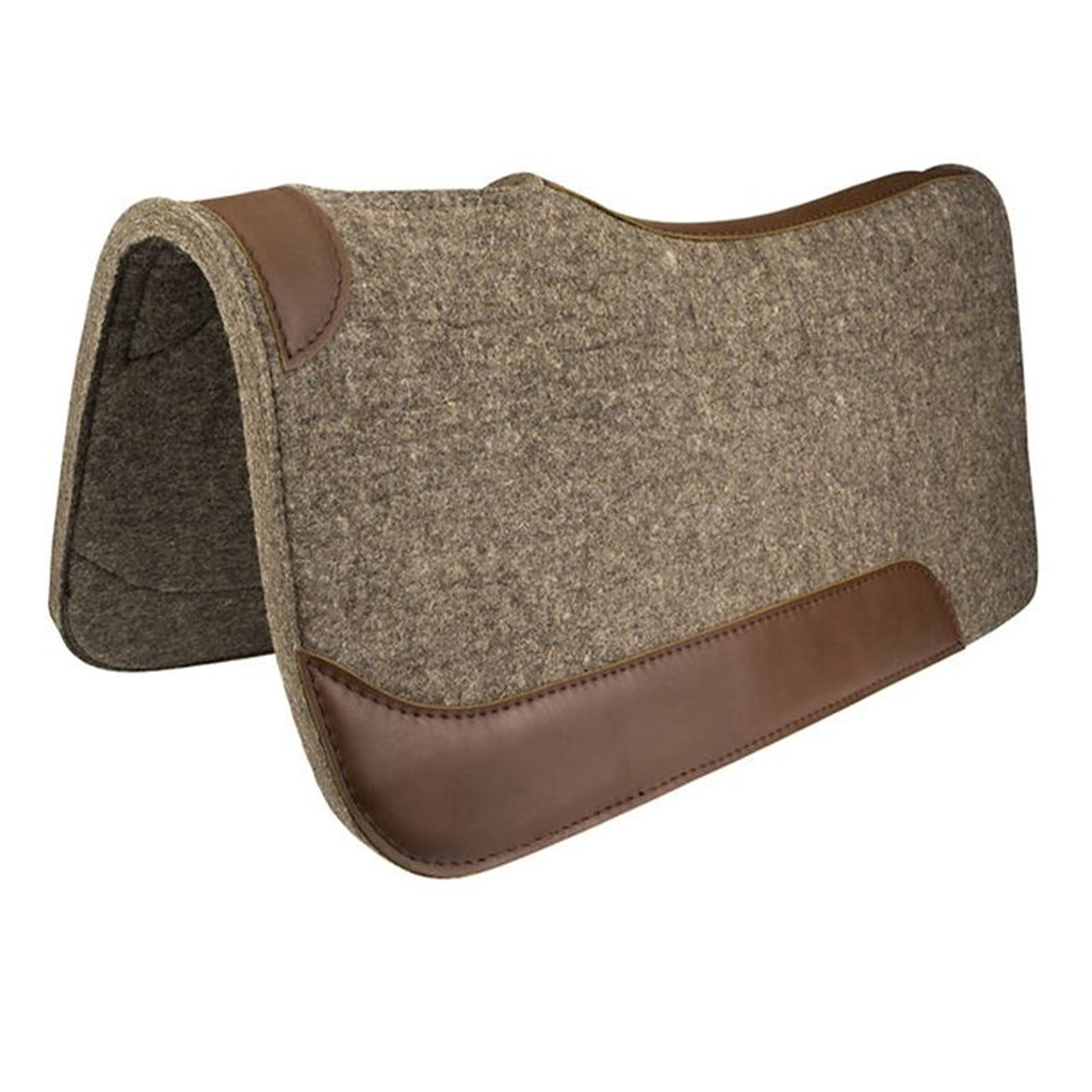 TuffRider Sioux Felt Western Saddle Pad Chocolate